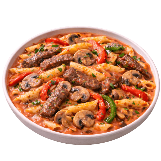Rinderfilet Pasta Rosso